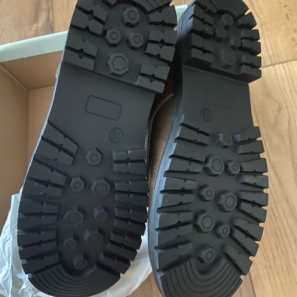 NWT-SO Brown Combat Boots -Size 7.5 - Picture 5 of 5